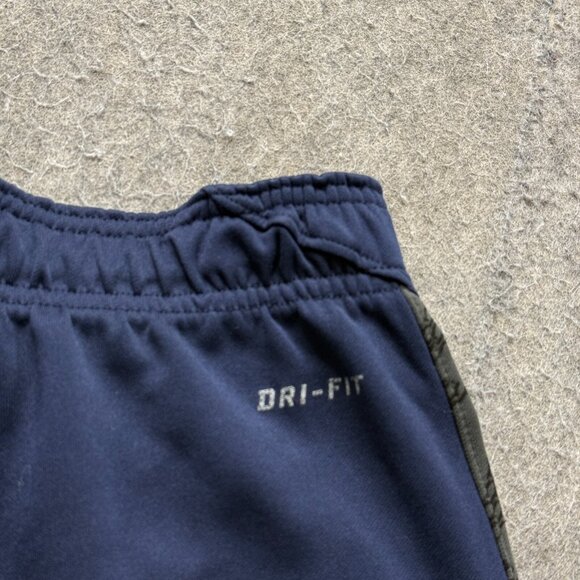 Nike Training Pants Men Small Blue Gray Fleece 29" Ripcord Adjustable Leg 535695 - Picture 9 of 16